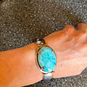 Larimar Cuff